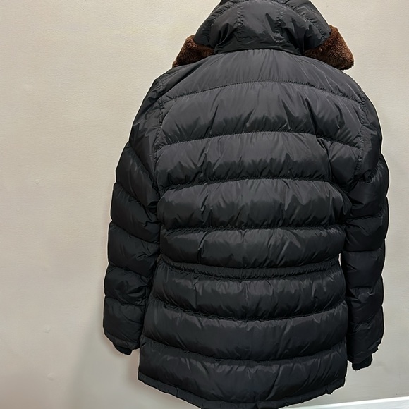 Ladies Prada Nylon Puffer Jacket with Fur Trim Hood - Picture 4 of 15